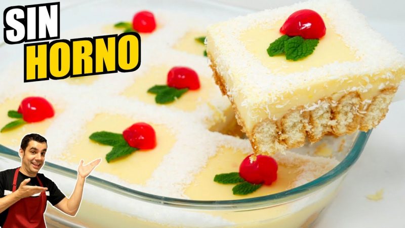 Postre de limón