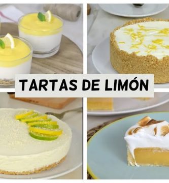Recetas de tartas de limón