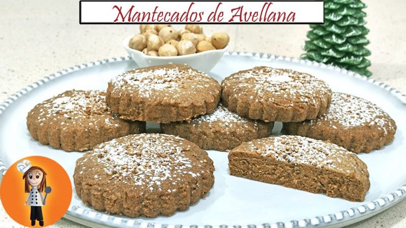 Mantecados de avellanas