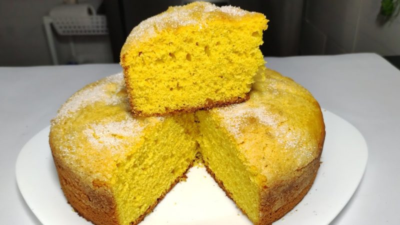 Torta de mandarina en licuadora