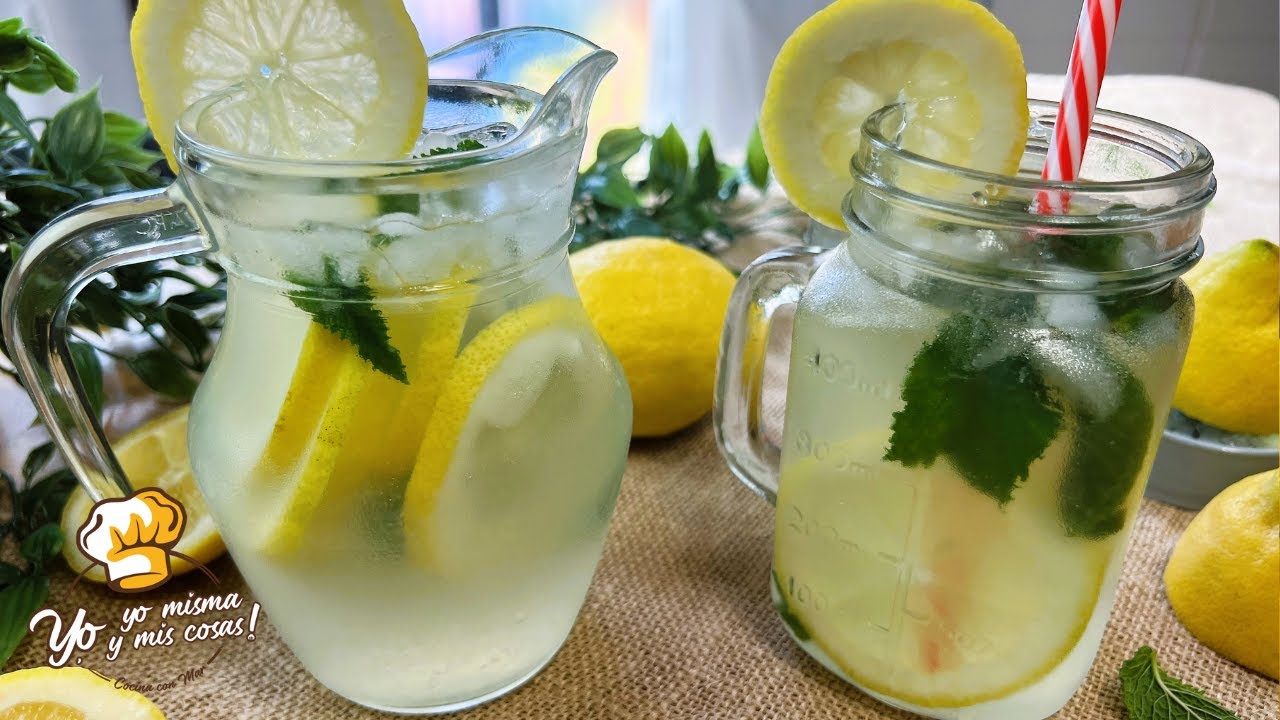 Limonada casera - la receta mas fácil y rápida de preparar