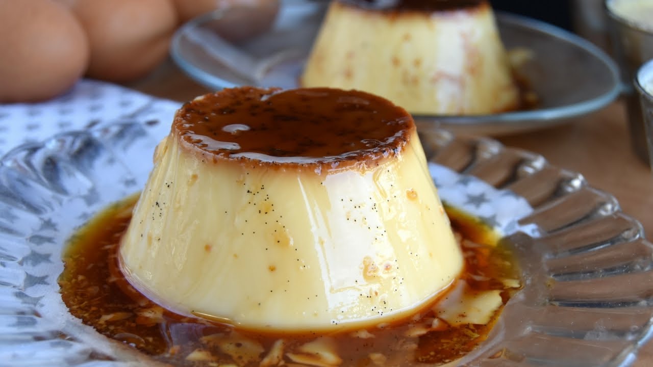 Flan casero de vainilla muy fácil QUEDA PERFECTO